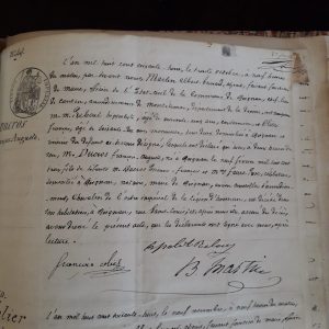 François-Auguste Ducros acte décès