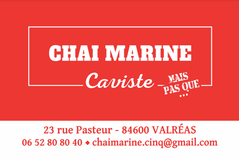 « Chai Marine » – Caviste à Valréas - 0