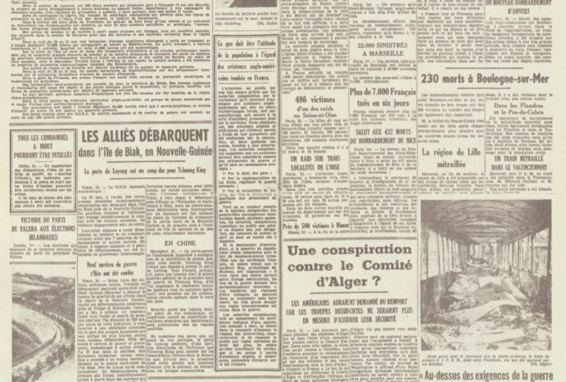 1944 dans la Presse à Valréas - 0
