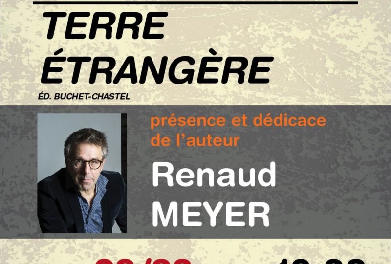 Rencontre littéraire : Renaud Meyer à Grignan - 0
